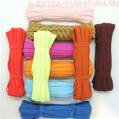 Купить Резинка-вздержка 10 мм, ассорти (уп.-10 роликов*10м) оптом в Иваново