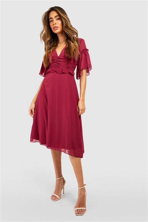 Smock Dresses V Neck And Mini Smock Dresses Boohoo Ireland