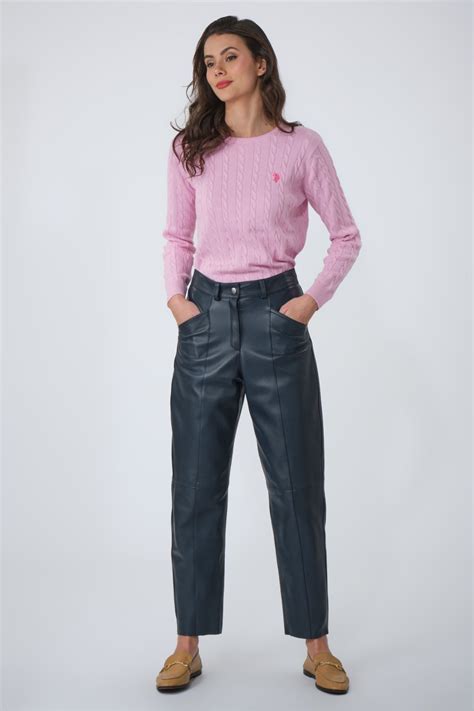 Pantalon Cuir Femme Et Legging En Cuir Stretch Cesare Nori Depuis