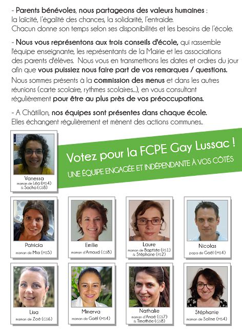 FCPE Gay Lussac Chatillon