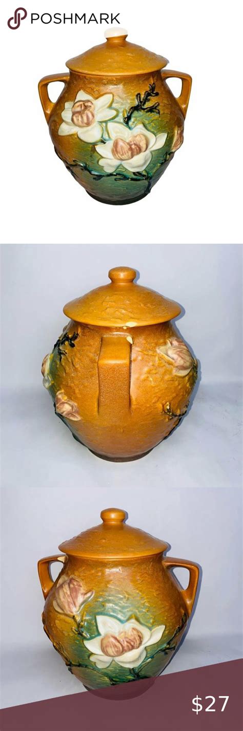 Roseville Pottery Magnolia Cookie Jar