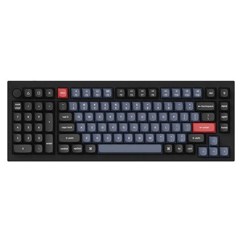 Keychron Q Hot Swappable Rgb Black Mechanical Keyboard Gateron G Pro Red Q M Mwave