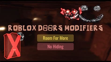 First Player To Beat Roblox Doors Room For More Modifier Without