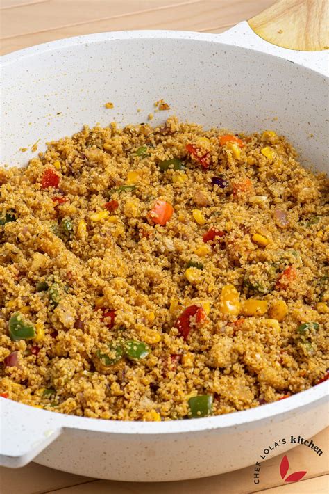 Fonio Stir Fry Chef Lolas Kitchen