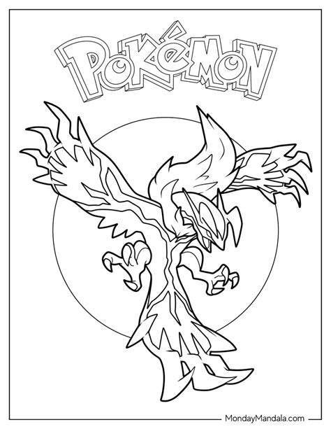 legendary pokemon coloring pages   printables pokemon