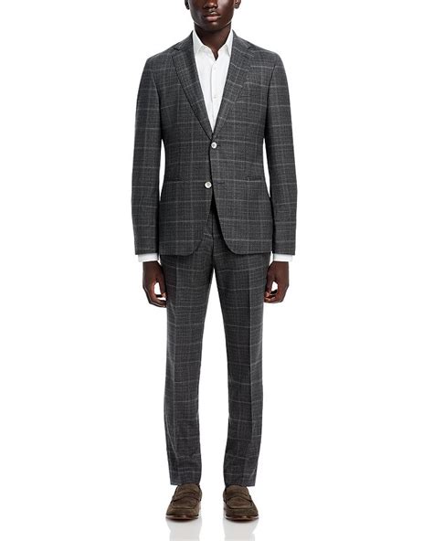 Boss H Huge Tonal Windowpane Slim Fit Suit Bloomingdales