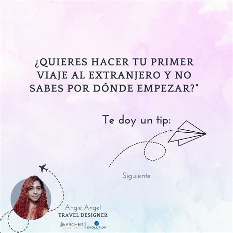 Angie Angel | Agente de viajes internacionales