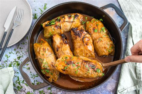 Kohlrouladen Im Backofen Zubereiten Rezept Eat De