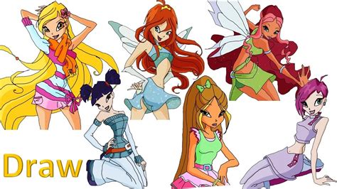 Awesome Tips About How To Draw Winx Club Fairies Emotionbrush