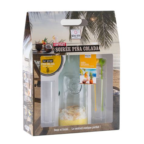 cocktail mix box set pina colada party