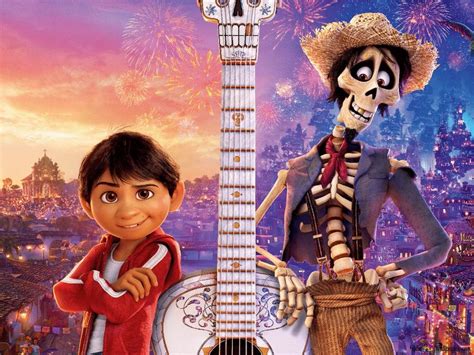 Coco Animation Characters And Guitar One Of The Best Animated Movies