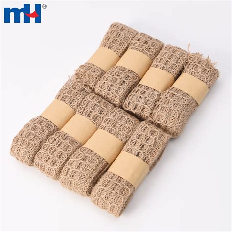 35mm Natural Burlap Braided Decorative Ribbon