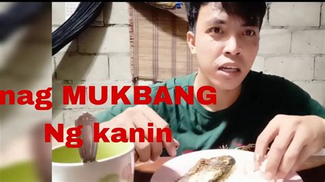 Nag Mukbang Ng Kanin Mukbang Youtube