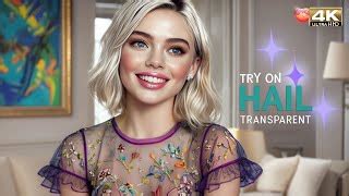 Shein 2025 Bikini Try On Haul 4k Transparent Lingerie See Through