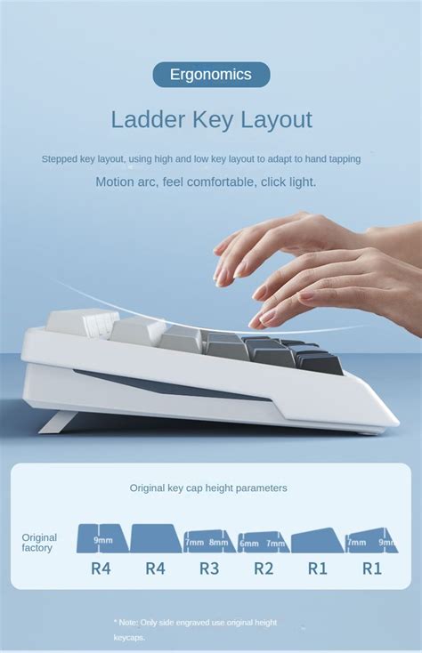 Yg Rgb Customized Mechanical Keyboard Keys Full Key Hot Swappable Sandwich Like Structure