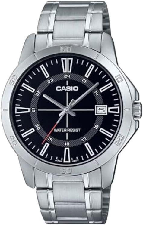 Casio Mtp V D C Reloj Anal Gico De Acero Inoxidable Para Hombre Esfera Ndice Horas