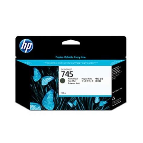 HP 745 F9J99A Matte Black Ink Cartridge 130ml For HP Designjet Z2600