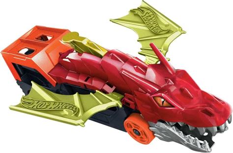 Buy Hot Wheels Mattel Dragon Launch Transporter Playset Online At Low Prices In India Amazon In