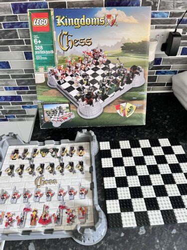 Lego Gear Kingdoms Chess Set 853373 For Sale Online Ebay