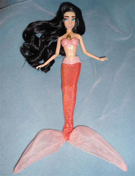 Princess Melody Adult Mermaid from The Little Mermaid 11" Doll!!