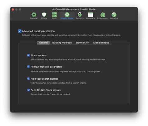 Stealth Mode Adguard Knowledge Base