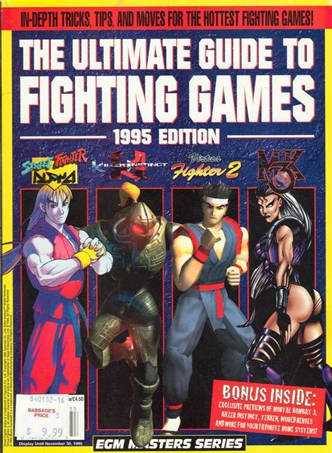 Ultimate Guide to Fighting Games (1995) - Strategy Guide and Regular ...