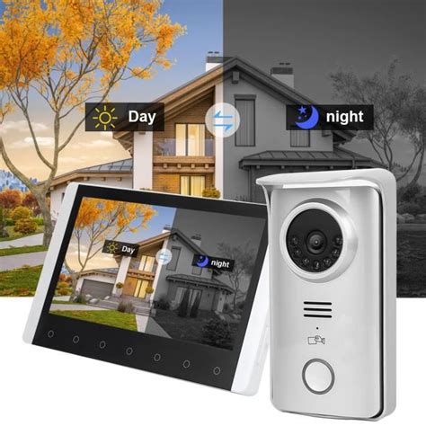 In Tft Lcd Doorbell G Interphone Vid O Sans Fil Rfid Night Vision