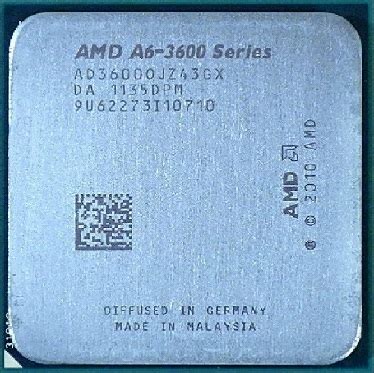 Обзор процессора AMD A6-3600 | AMD news