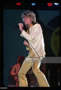 Andy Gibb performing live on stage