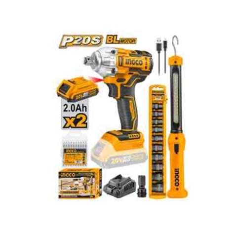 INGCO COSLI23011 Lithium Ion Cordless 2 Pcs Combo Kit