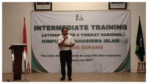 Pj Gubernur Banten Buka Latihan Kader HMI BANTENTV