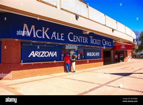 At the McKale Center ticket office of the McKale Memorial center basketball arena on the UA ...