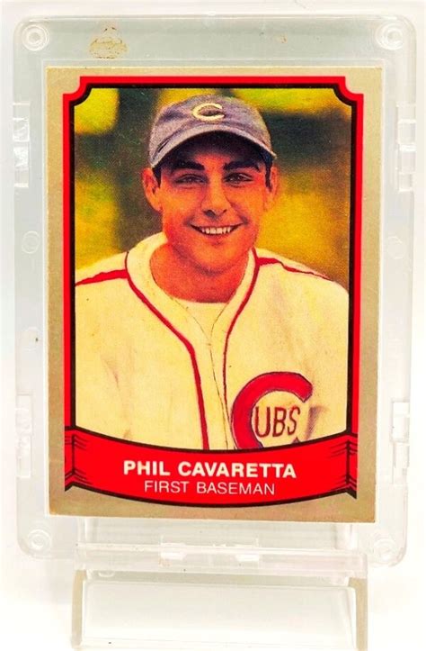 Vintage Pacific Baseball Legends Phil Cavaretta Card