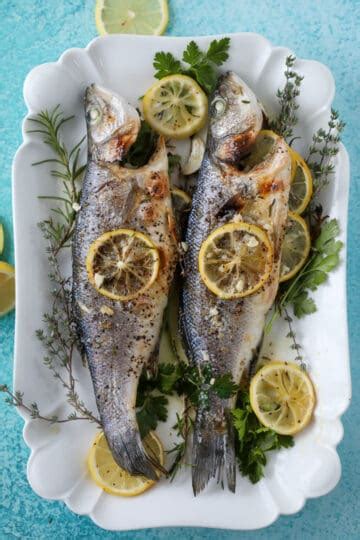 Italian Whole Branzino Fish Recipe (Branzini)