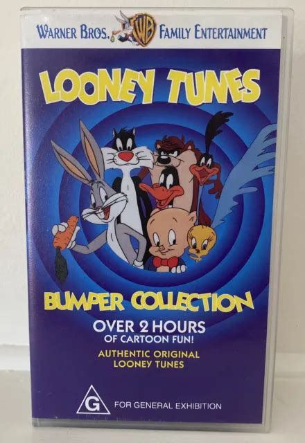 Looney Tunes Vhs Double Cartoons Vol 5 Bumper Collection New And Sealed £