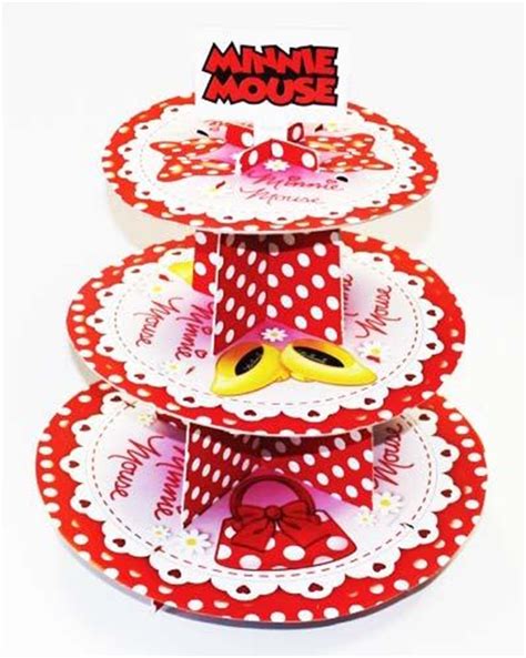 Minnie Mouse Cupcake Stand Parti Sofra S Sleri Partishop