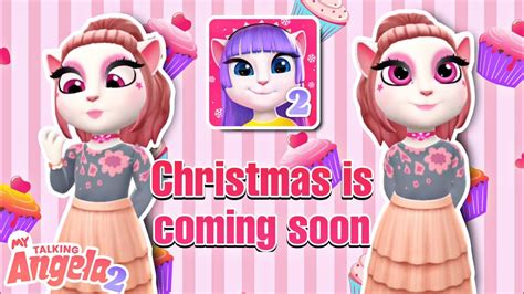 My Talking Angela 2 Christmas Update 2022 ☃️🎄 Simple Day Gameplay With Myangela246 🥰 Youtube