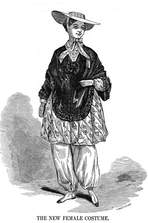 » Bloomer Costume Drawing