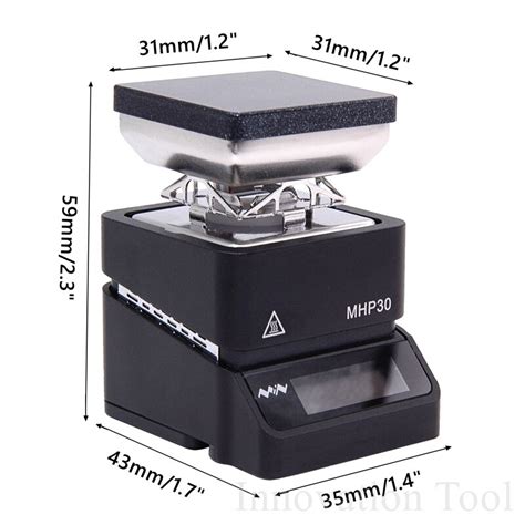 Mhp30 Mini Hot Plate Smd Nyák Előmelegítő Elœmelegítés Rework Station Melegítő Kiforrasztó