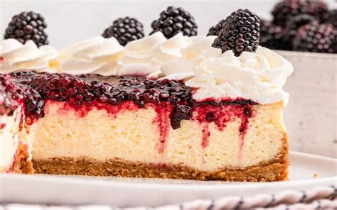 Cheesecake De Zarzamora →【 Receta FÁcil】↓ Recetatorta