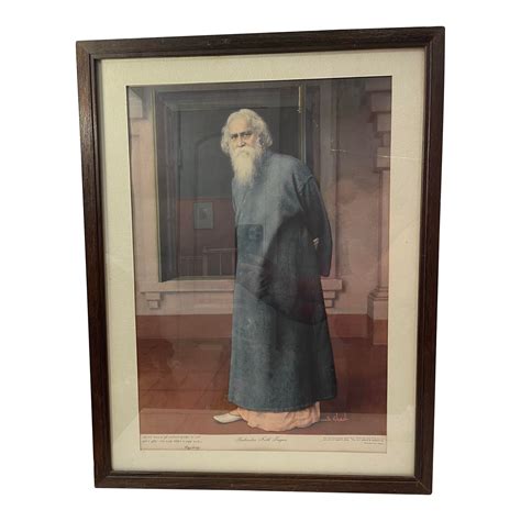 Late 20th Century Ghosh, S. Rabindranath Tagore, Poet/Philosopher