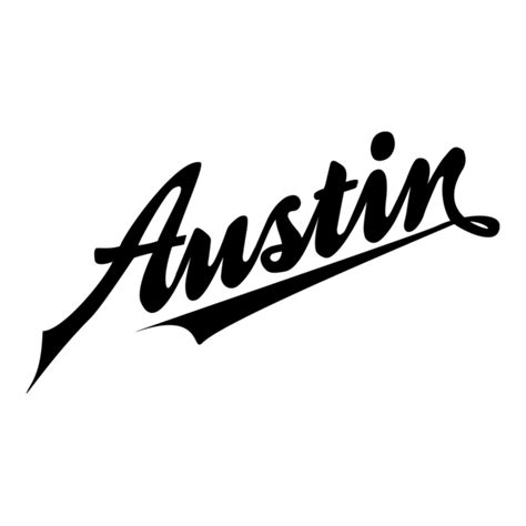 austin logo png vector eps