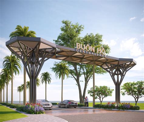 pin  linh tran  gate landscape architecture design entrance