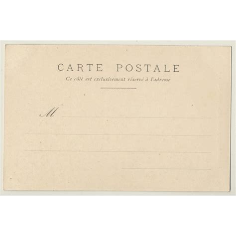 French Nude Gives Peek On Breast Boudoir Vintage PC S