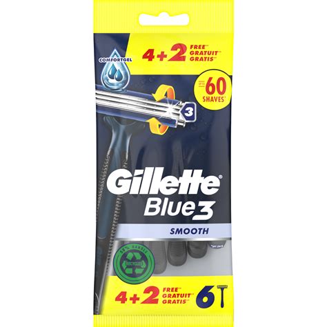 Gillette Scheermesjes Blue Iii Smooth