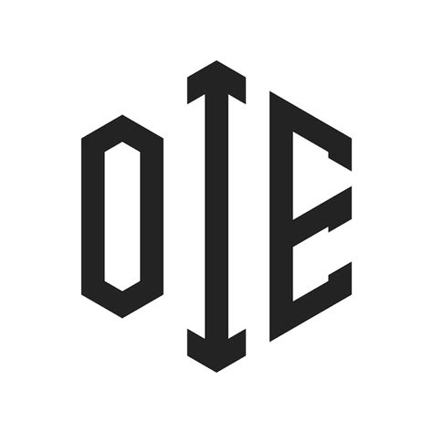 premium vector oie logo design initial letter oie monogram logo