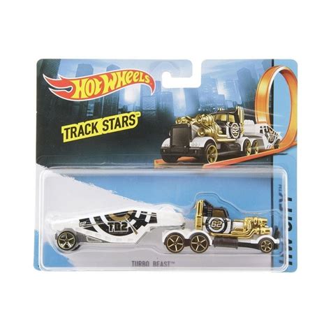 Masinuta Hot Wheels Track Stars Turbo Beast Noriel