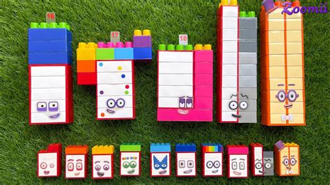 Looking For Numberblocks Rainbow Big And Mini Lego New Asmr Numberblocks Satisfying Video 26