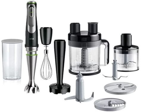 Braun MQ9185XLI MultiQuick 9 Hand Blender Set 1200 Watt - Black Online ...