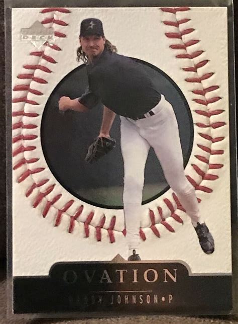 RANDY JOHNSON 1999 UPPER DECK OVATION CARD 52 EBay In 2022 Upper